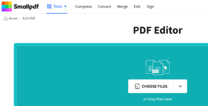 Small PDF Editor guide