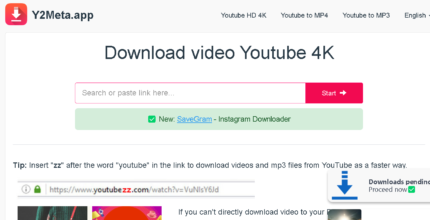 Download YouTube Videos in 4K with Y2Meta: The Ultimate Online YouTube Downloader Guide