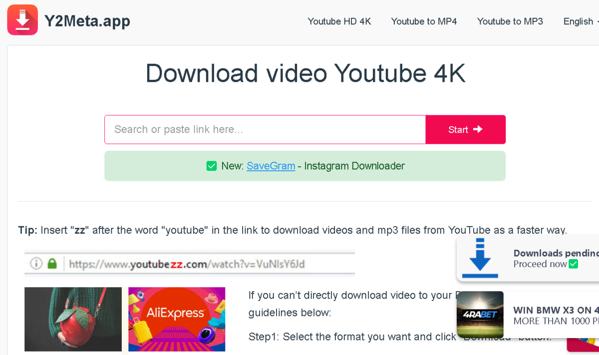 Download YouTube Videos in 4K with Y2Meta: The Ultimate Online YouTube Downloader Guide