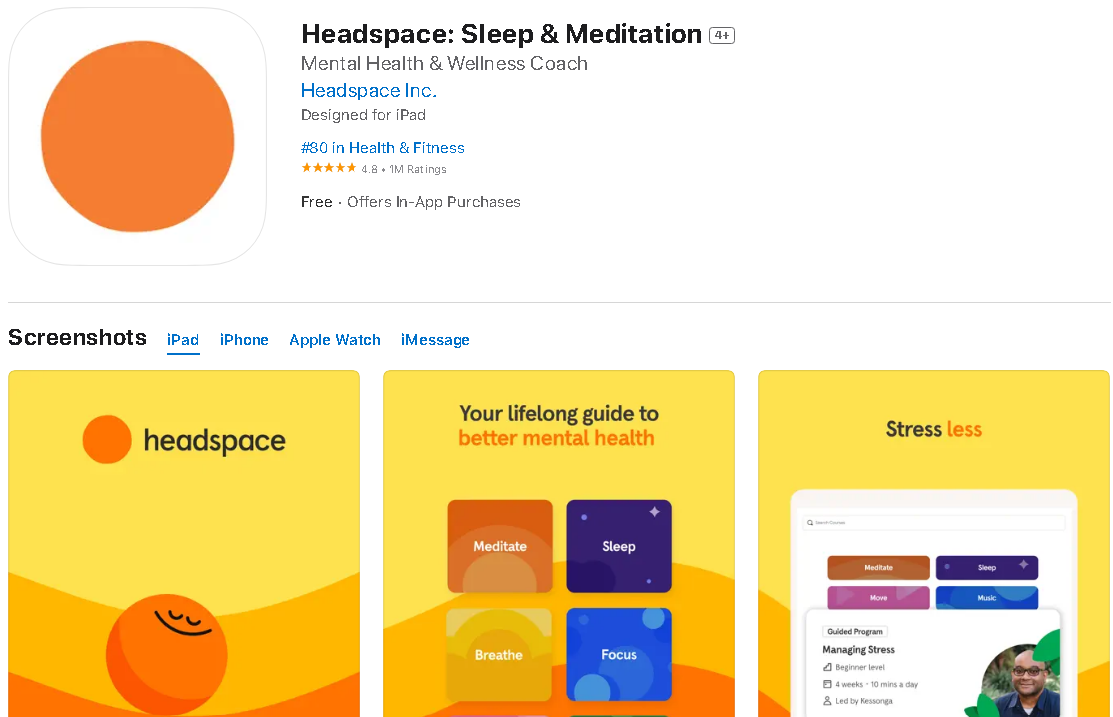 Headspace Meditation and Mindfulness App Review